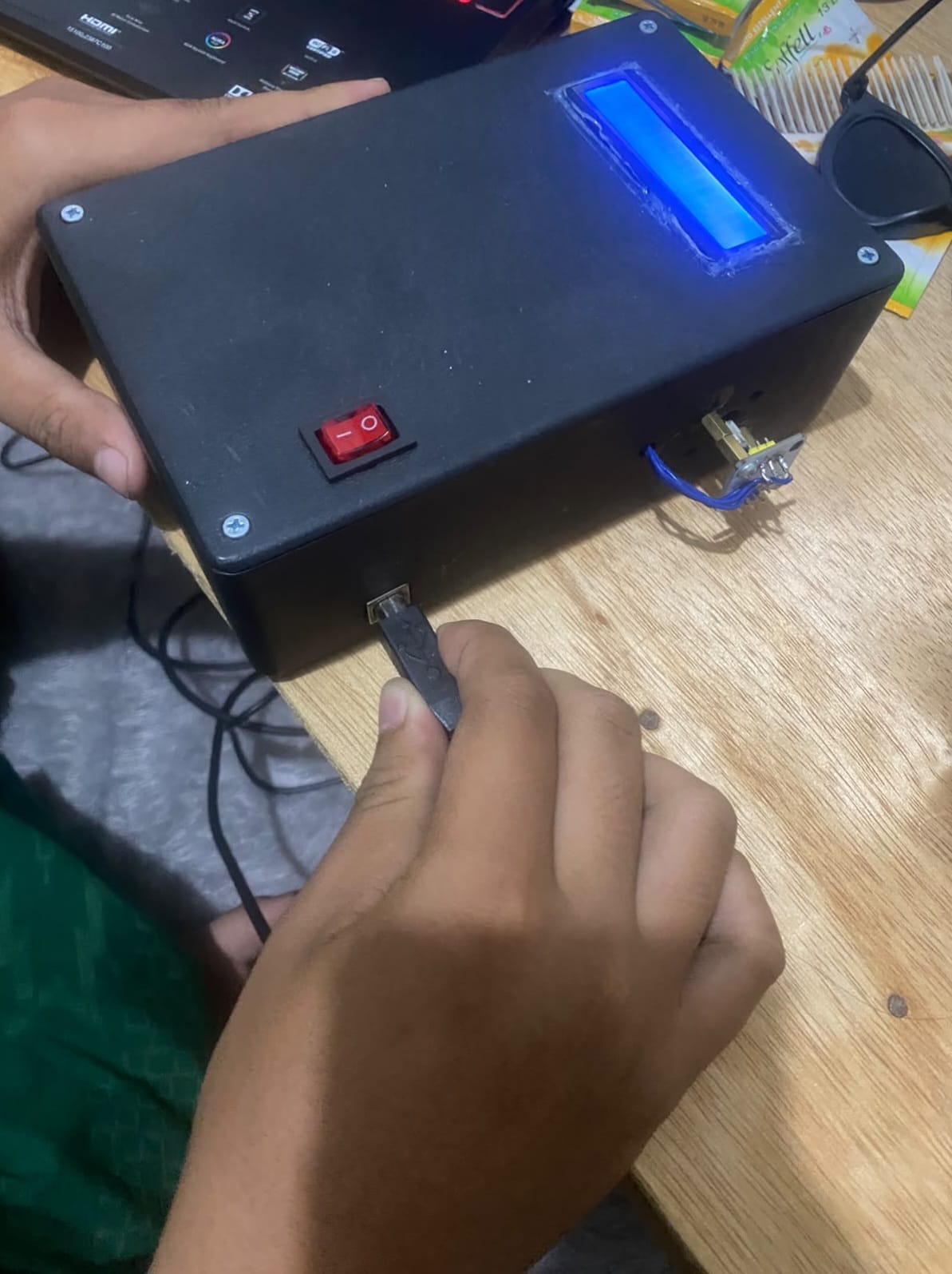 Dokumentasi proyek sistem kontrol motor DC